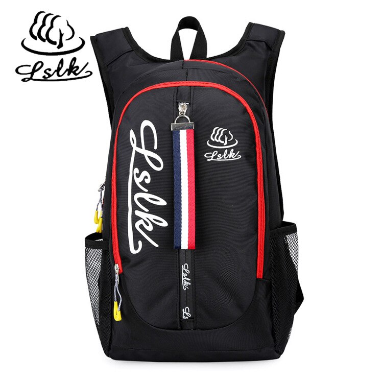 Draagbare klim- en wandeltassen 20l outdoor reistassen ski-tas schoolrugzak waterdichte fietstassen heren dames sporttas: Zwarte kleur