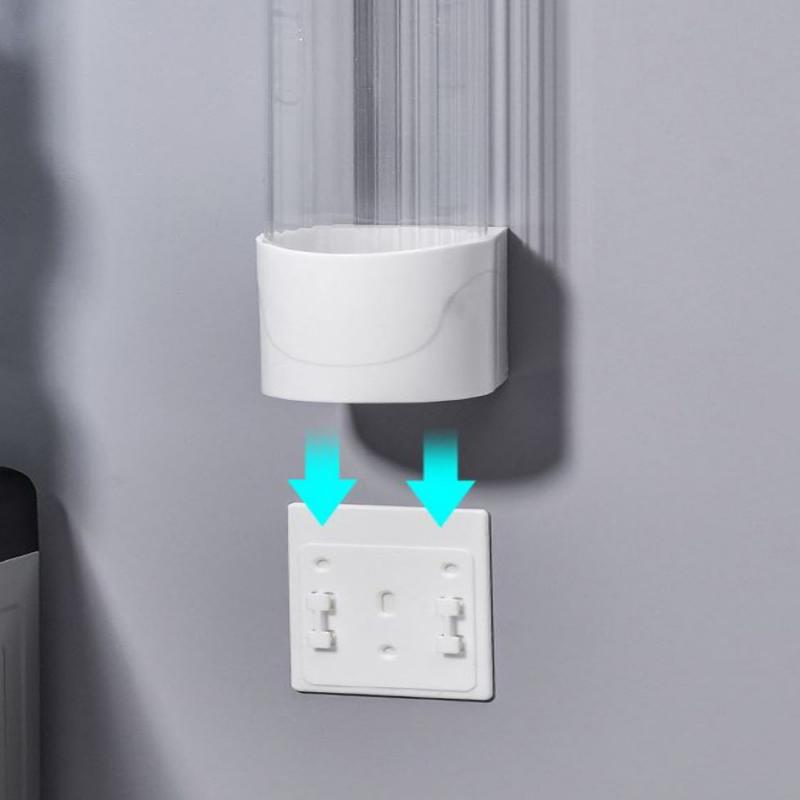 Disposable Glass Holder Automatic Cup Taking Paper Cup Wall-mounted Household Water Dispenser Plastic Cup Holder Shelf