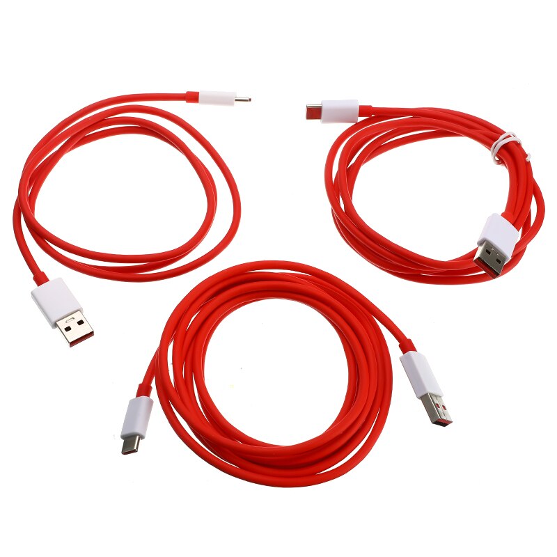 Für One plus 3T 3 6T 6 5T 5 Ladegerät Kabel Usb 3.1 Typ C Dash Kabel Typ -C 4A Schnelle Lade Power Daten USB-C Kabel 100/150/200cm