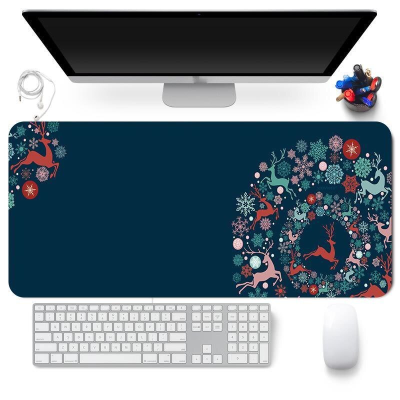 Comtuper Desk Mat Cute Mouse Pad Large XXL Mousepad Kawaii Gaming Accessoroes Laptop Gamer Keyboard MacBook Waterproof Maus Mat