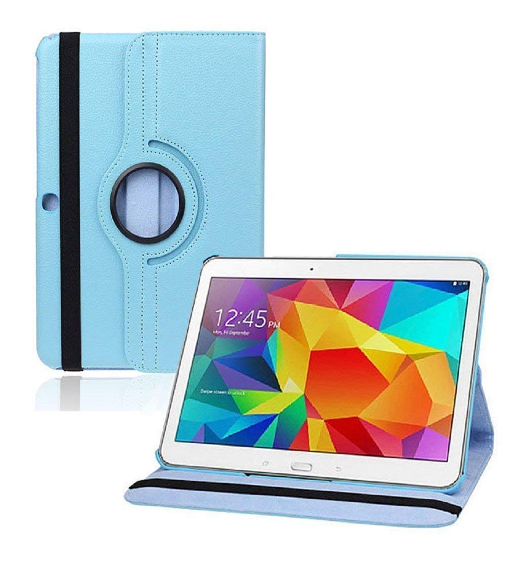 Case For Samsung Galaxy Tab 4 10.1 T530 T531 T535 Tablet PU Leather Smart Stand Case Cover 360 Rotating Tablet Case 11 color