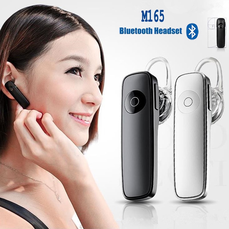 Auriculares estéreo M165, inalámbricos por Bluetooth, auriculares manos libres con micrófono para todos los teléfonos inteligentes Xiaomi y Android