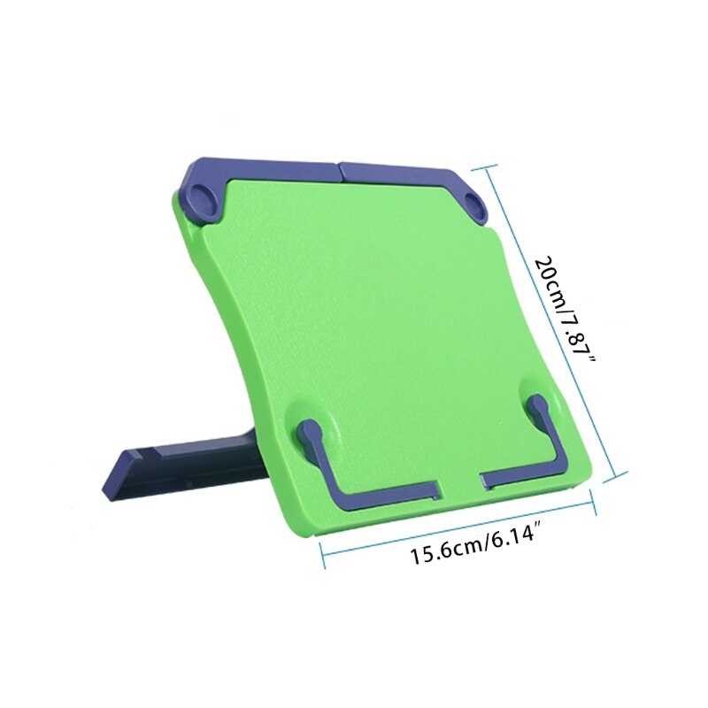 Book Shelf for Reading with Upright Adjustable Height, Foldable Portable Laptop Stand Desk Books Holder Study Bookstand