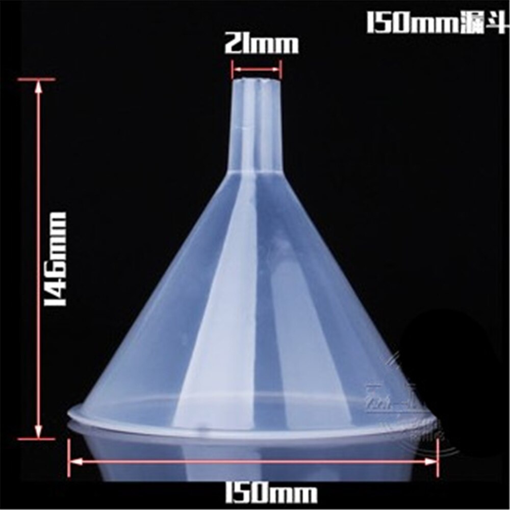 10 st 150ml plast parfym diffusor finfördelare vialflaska flytande fyllning liten klar tratt kort hals