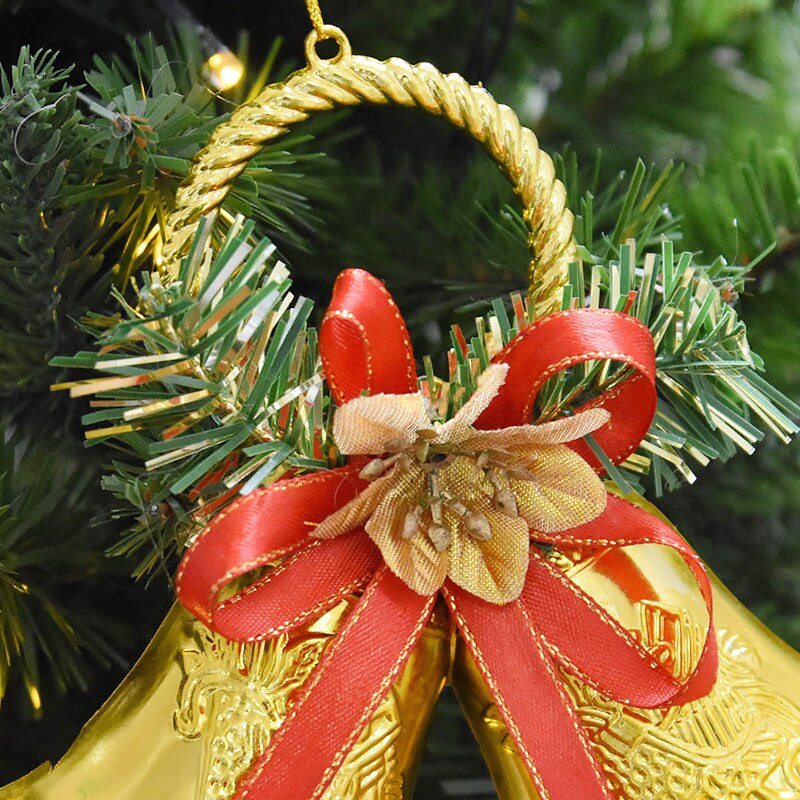 15cm juleklokkeur juletræspynt julepynt juledekoration til hjemmet  / 25g