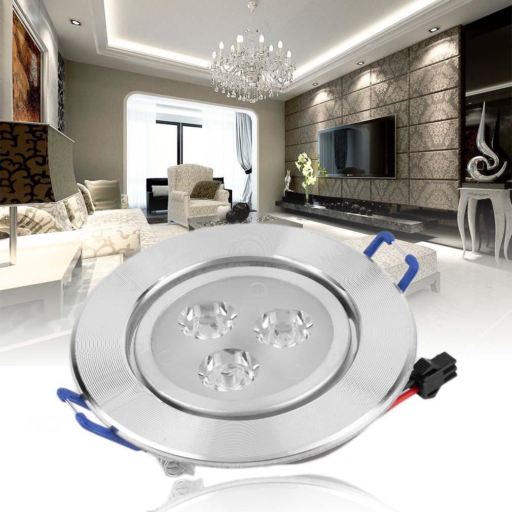 3W LED Geoptimaliseerde Verzonken Plafond Downlight Spot Light Waterdicht Badkamer Plafond Verborgen Downlight Ultra-dunne Licht