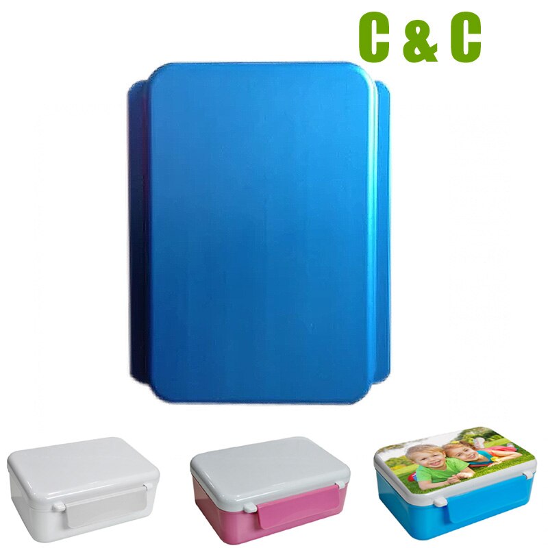 3D Sublimatie Lunchbox Afdrukken Mal Aluminium Materiaal Met 3d Warmte Persmachine 1 Pcs Pakket