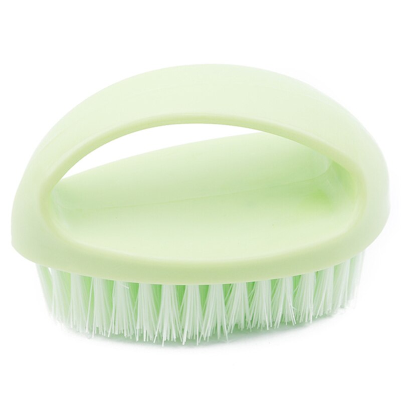 1Pcs Plastic Multifunctional Household Cleaning Brush Washing Brush Washing Brush With Handle Soft Fur Cleaning Brush