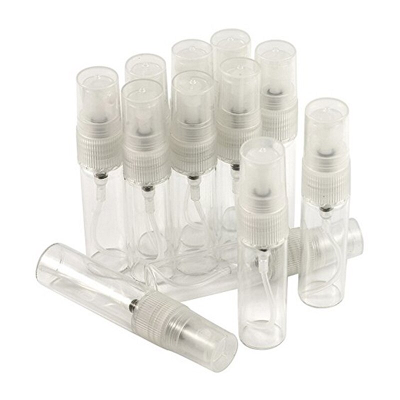 5 Stk/set 5Ml Glas Navulbare Draagbare Sample Parfumflesjes Travel Spray Verstuiver Lege Parfumfles Mini Sample Container