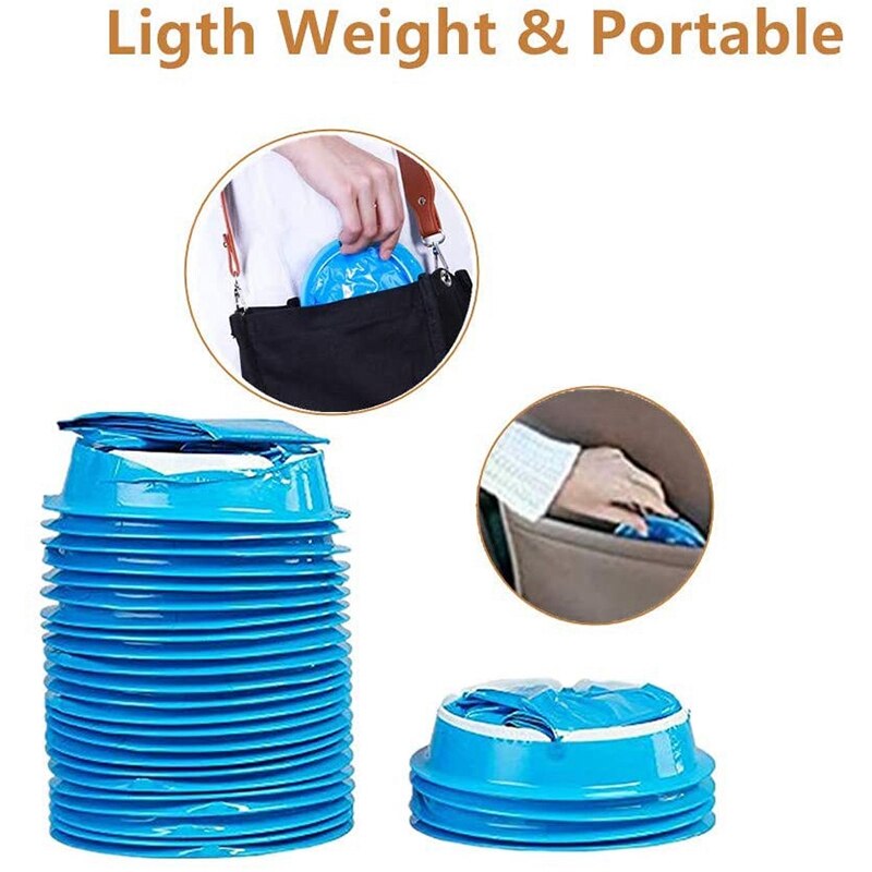 40 Pack Disposable Emesis Bags, Leakproof Vomit Bags, Waste Disposal Bags, Sick Bag for Travel Motion Sickness