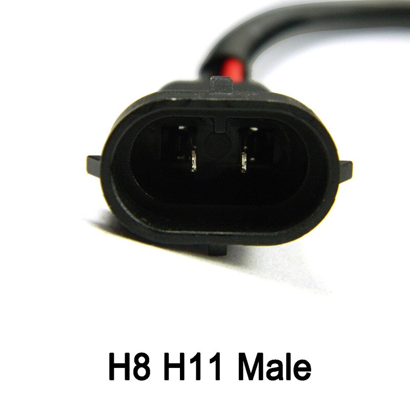 H11 H8 H9 Male Naar 9005 9006 HB4 Vrouwelijke Kabelboom Ballast Conversie Socket