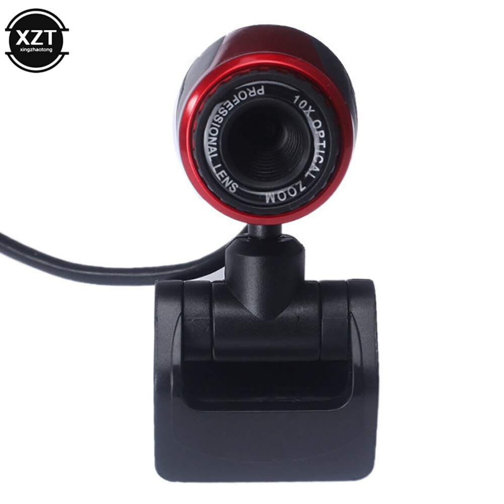 Hd Webcam Mini Computer Pc Webcam Met Usb Plug Camera &#39;S Voor Live-uitzending Video Bellen Conferentie Werken Met Microfoon