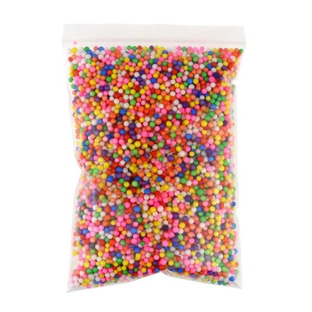 DIY Snow Slime Balls Additives Charms Accessories Foam Slimes Beads Filler Addition For Slime Kit Mud Particles Antistress Toys: 9