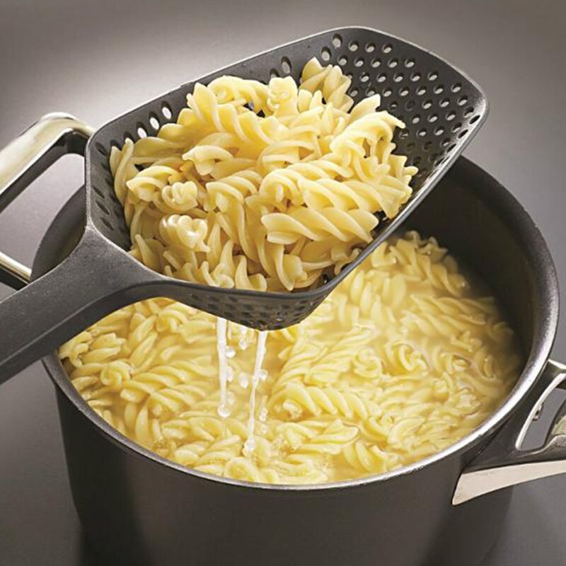 Accesorios de cocina pala vegetales cuchara colador agua goteando pala utensilios de cocina artículo de mercancías