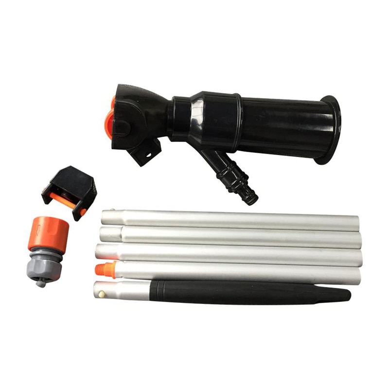 Pool Vacuum Cleaner Portable for Swimming Pool Pond Vacuum Jet 5 Pole Sections Detachable Cleaning Tools