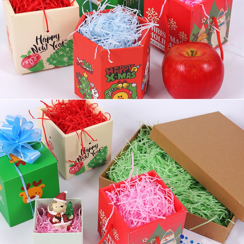 10g DIY White Paper Raffia Shredded Paper Confetti Box Filling Material Wedding Marriage Home Decor Decoration