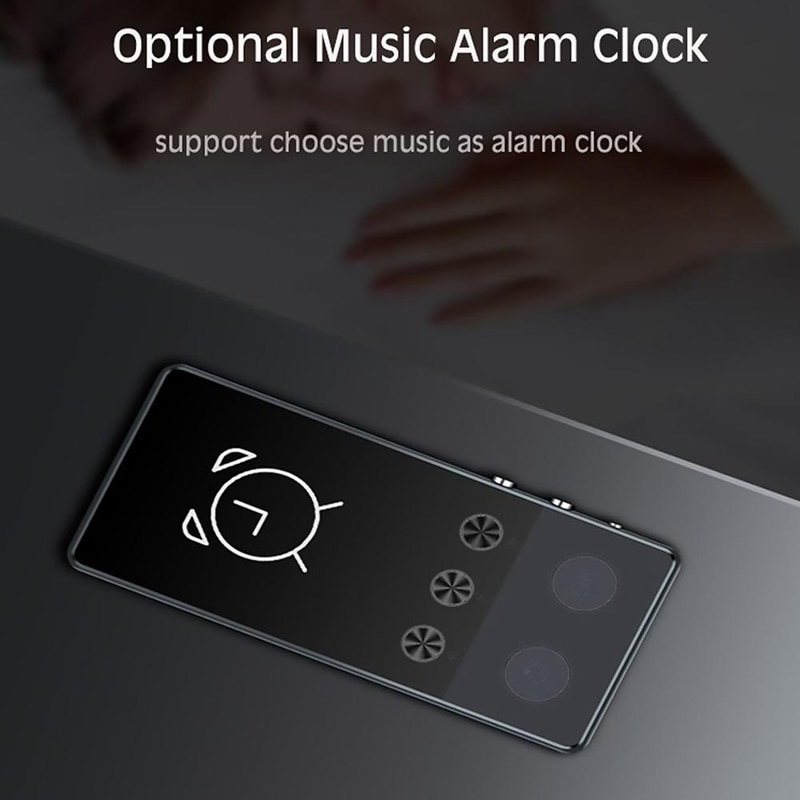 Am05-a5 knap bluetooth 5.0 kort  mp3 optager  mp3 tabsfri hifi musikafspiller 8gb