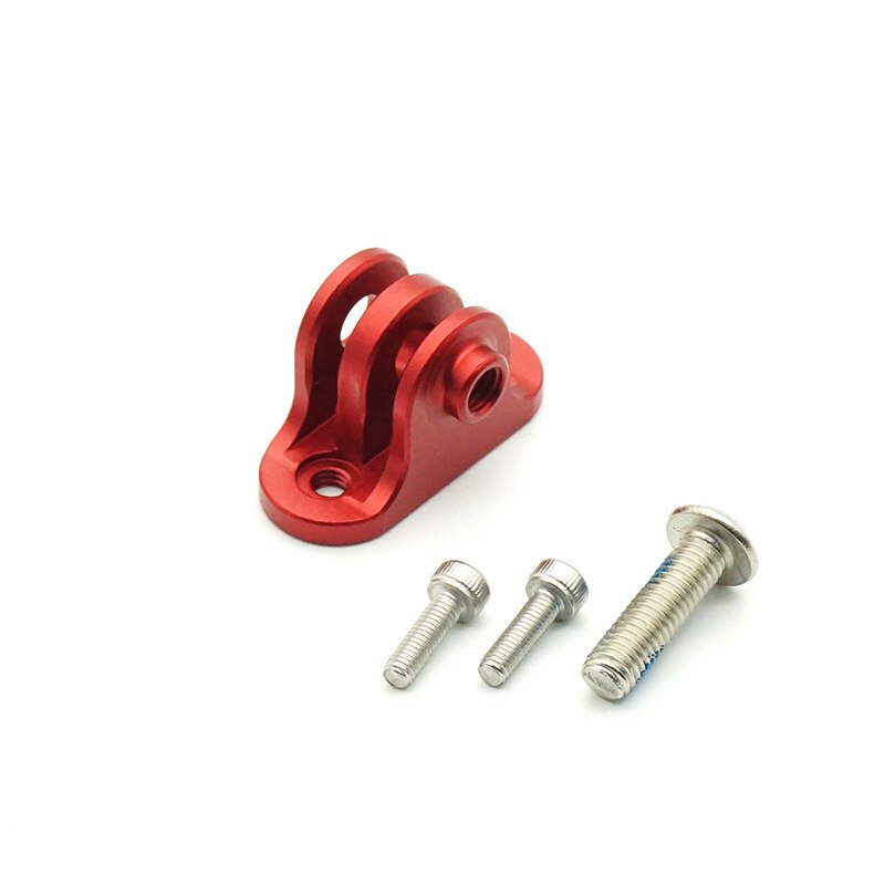 Adaptateur de caméra de vélo GoPro pour Garmin Bryton iGPSPORT, GPS, ordinateur, support combiné, pièces de guidon de vélo: Red
