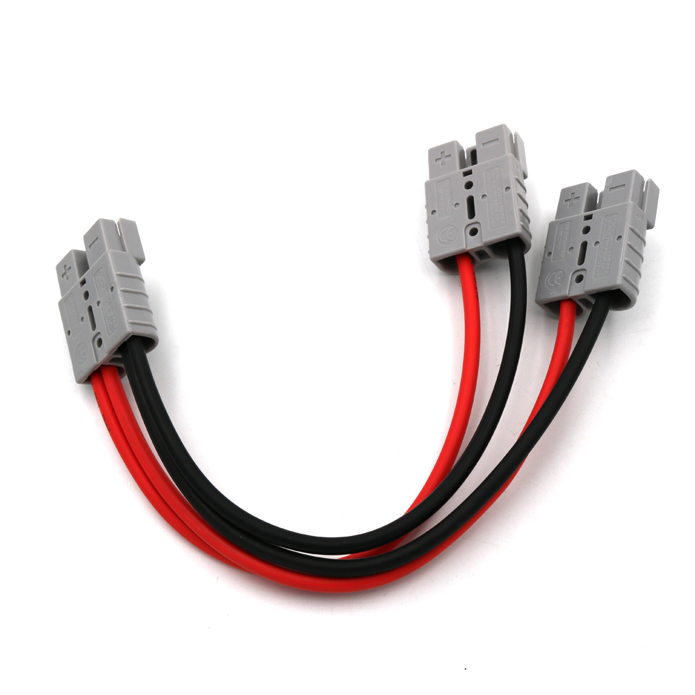 1ft 3ft 6ft 50a 600v sb50 kobling gren 1 to 2 solcellepanelkabel 50a for portabel solcellepanel parallellkobling forleng ledningen