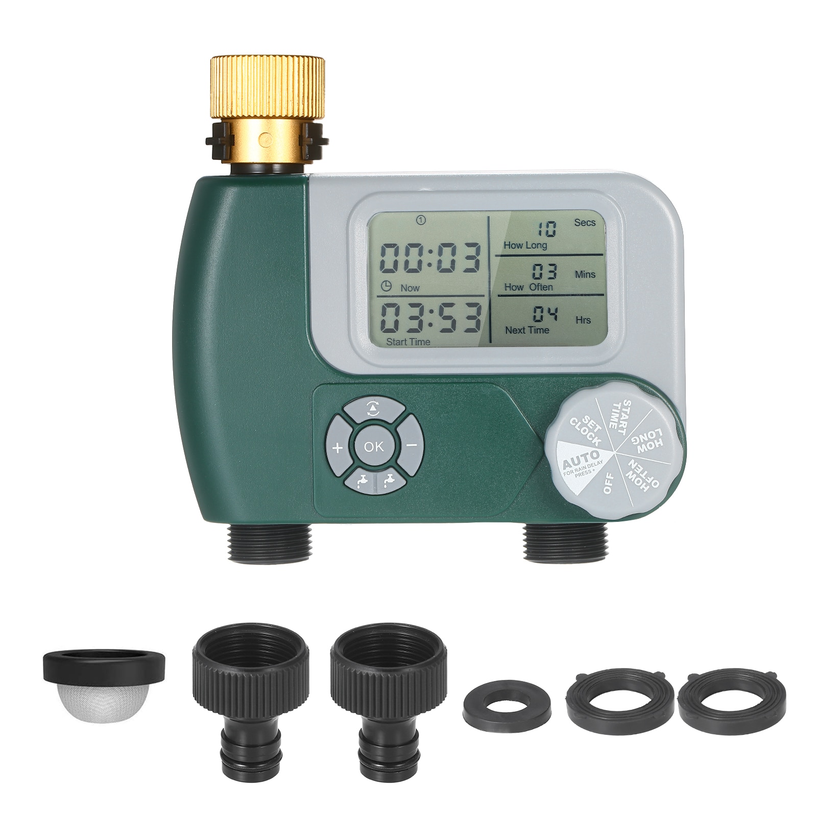 Garden Automatic Water Timer Irrigation Controller System Sprinkler Controller Programmable Valve Hose Faucet Watering Timer