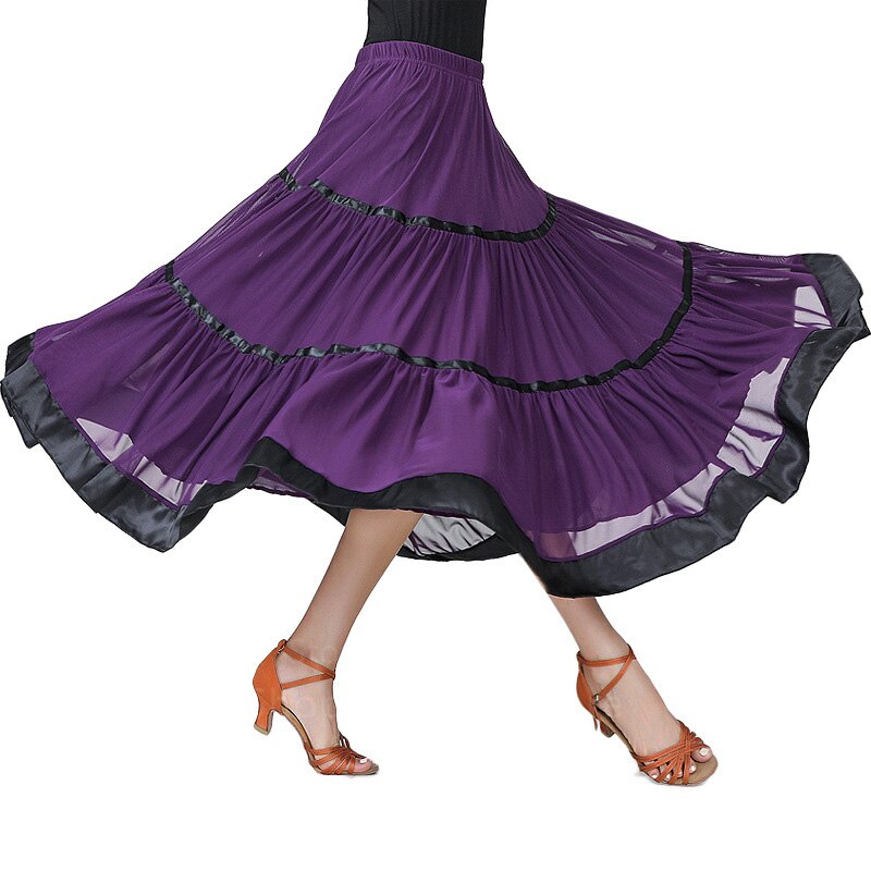 Flamenco Kleid Zigeuner Tanzen Kleidung Bühne Leistung tanzen Kostümich Spleißen Felsen Frauen Weibliche Elegante Tänzerin Wettbewerb: Farbe4