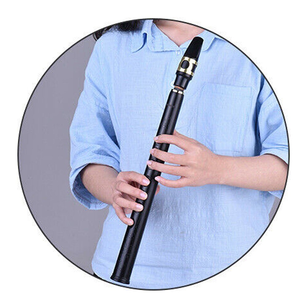8-Hole Mini Pocket Saxofoon Little Sax Set Met Alto Mondstuk Ligatuur Riet Pads Vinger Grafieken Schoonmaken doek