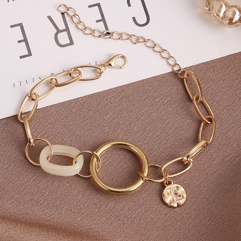 zur Seite fahren Kette ErkläSprosse Edelstahl Halsband Halskette Schmuck für Frauen Ritter Medaille Kette Metall Anhänger Halskette: IFK01818-1