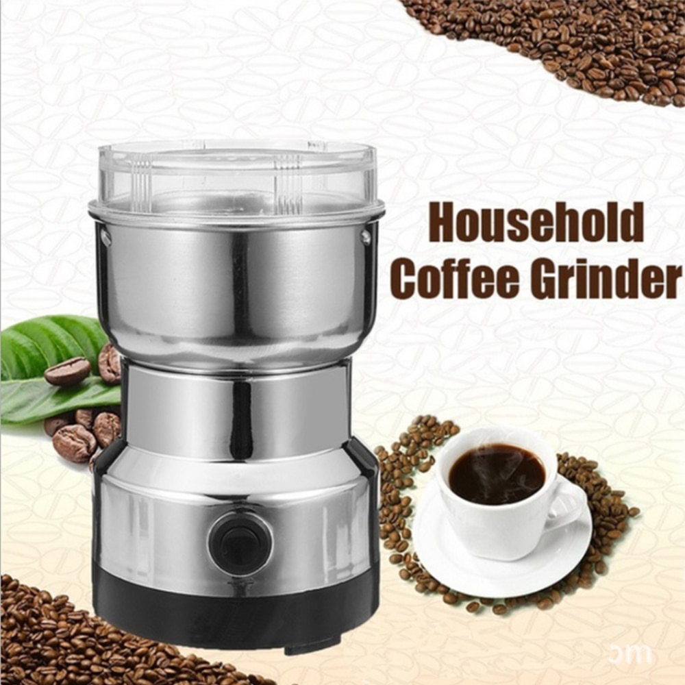 Elektrische Koffiemolen Keuken Granen Noten Bonen Kruiden Korrels Slijpmachine Multifunctionele Thuis Coffee Grinder Machine
