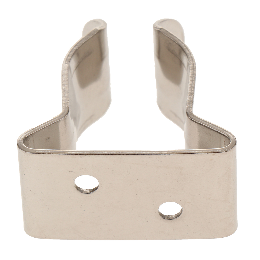 304 Stainless Steel Pole Storage Clip Spring Clamp Holder Bracket For Marine Yachts 5/8 inch to 1 inch Corrosion Resistance