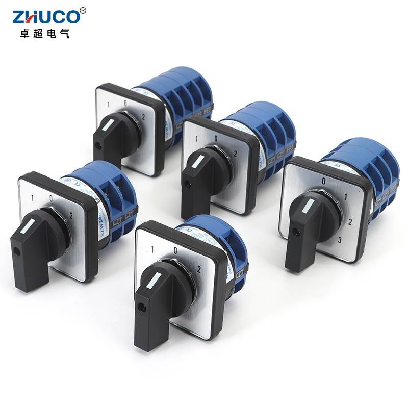 ZHUCO SZW26/LW26-32 32A Auf Off Auf 3 Position 1-4 Phase 1-0-2 Universal cam Umschalter 660V 4/8/12/16 Terminals