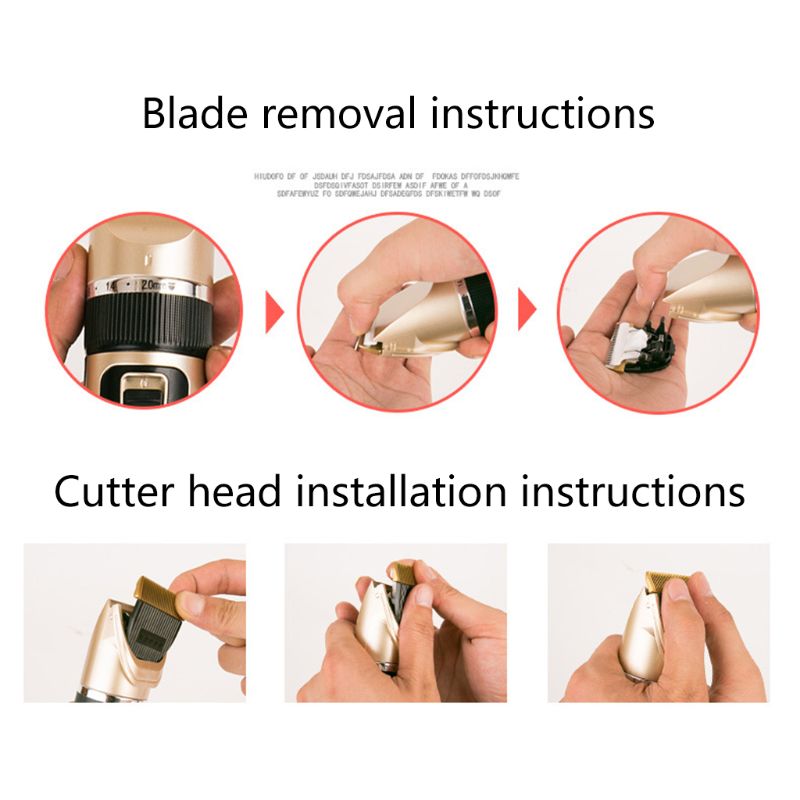 Elektrische hondentondeuse, unisex, hondentrimmer, dierenhaarverwijderaar, oplaadbare verzorgingstool, kam, schaar