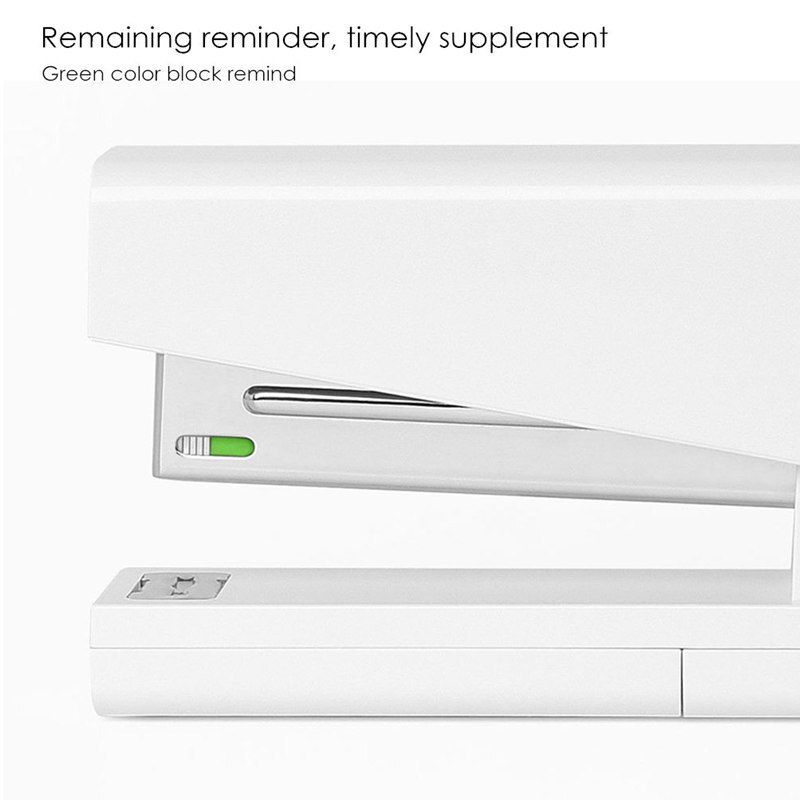 Original Xiaomi Mijia Kaco LEMO Stapler 24/6 26/6 with 100pcs Staples for Paper Binding Business School Office Use