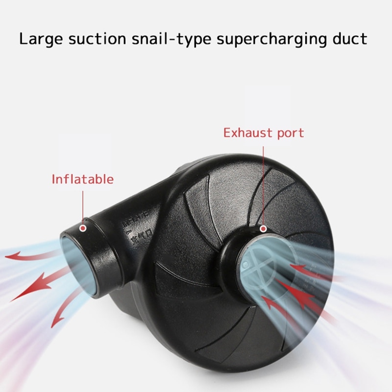 for Inflatable Blow up Pool Raft Bed Boat Toy Electric Quick-Fill Air Pump Air Mattress Pump