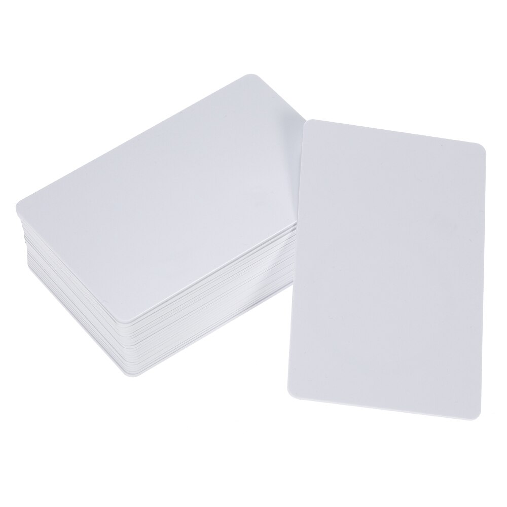 25pcs/set 125KHz RFID Card Readable Writable Rewrite Blank White Key Cards for Access Control