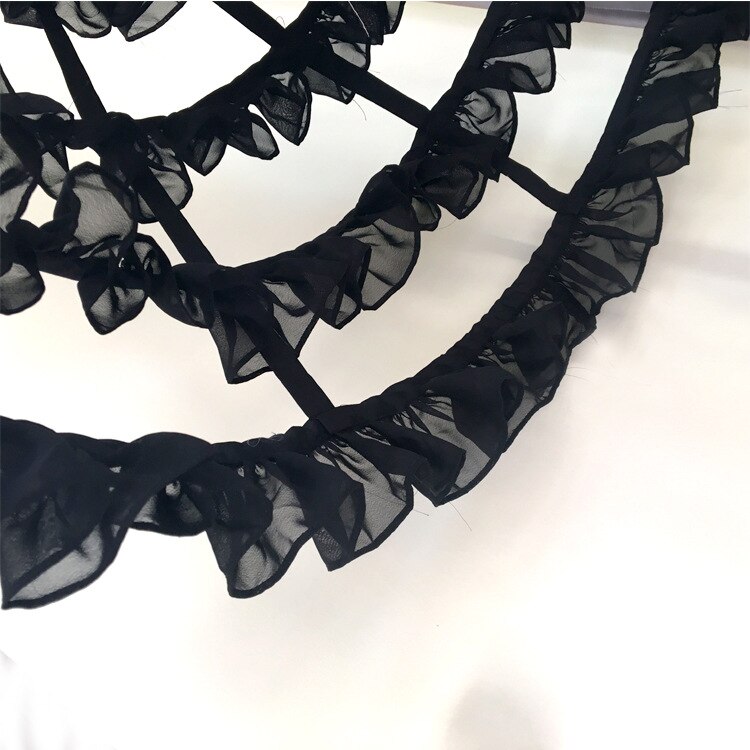 Ruffles 4 Layers Chiffon Petticoat Lolita Petticoat Ballet Rockabilly Crinoline Wedding Petticoat