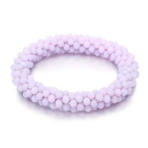 Multicolor Handgemaakte Gehaakte Glas Seed Bead Nepal Boho Armband: BK158