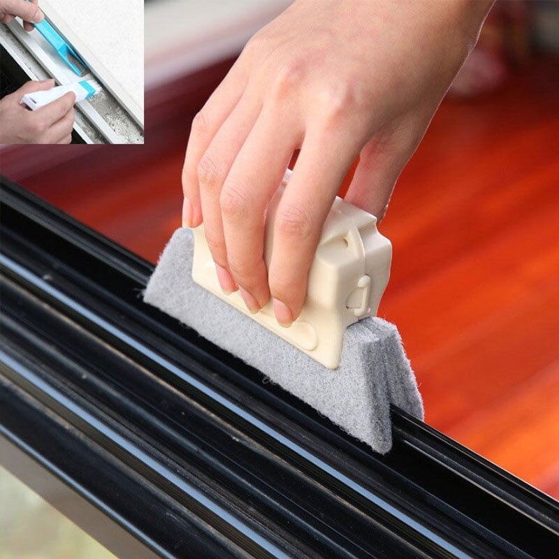 1PCS Crevice Brush Small Brush Window Groove Magic Handed Cleaning Brush Sweeping Tools Popular Cleaning Tool