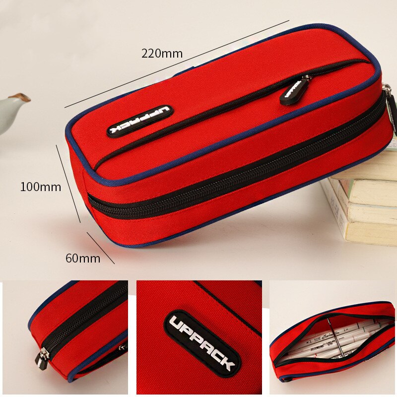 Pencil Case Stationery Cute Boys Girls Pencil Cases Storage Pen Bag Box Large Capacity Student School Office Supplies: D2
