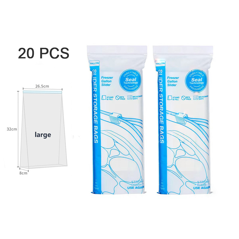 Ruoan säilytyspussit bpa-vapaat pakastuspussit vuotamattomat uudelleenkäytettävät tuorepussit vetoketjulliset säilytyspussit tiivistetyt pussit: Armeijan vihreä