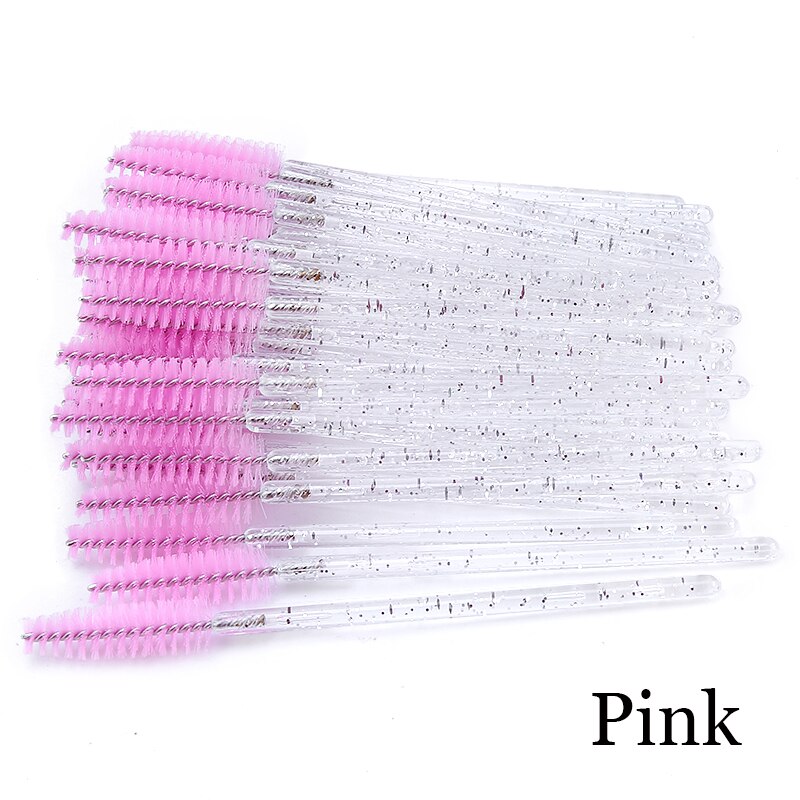 Professionele Wenkbrauw Borstel Mascara Stok Wand Applicator Wimpers Extension Tool Cosmetische Penselen Set Makeup Tools: 21