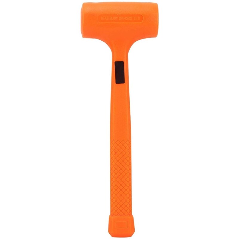 0.5/1LB Non-elastic Rubber Hammer Rubber Soft Face Blow Hammer Installing Tool