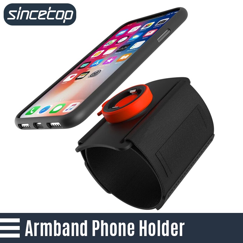 Universal Sports Armband for iPhone 11 X 8 7 Samsung Rotatable Wrist Running Sport Arm Band With Key Holder for 4-6 inch Phone