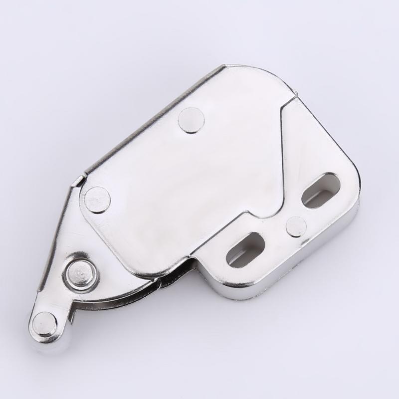 Mini push catch låseskabe lås campingvogn autocamper døre skab fjederlås hjemmemøbler sikkerhedslås 34 x 27mm