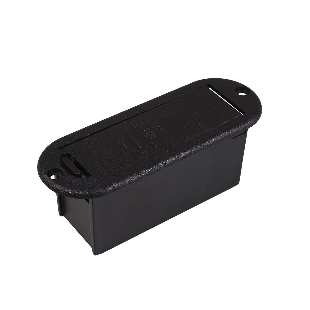 Battery Compartment 9v Battery Box Active Active Pickup Battery Case Guitar Bass Battery Cover Box Battery Holder 9Volt for