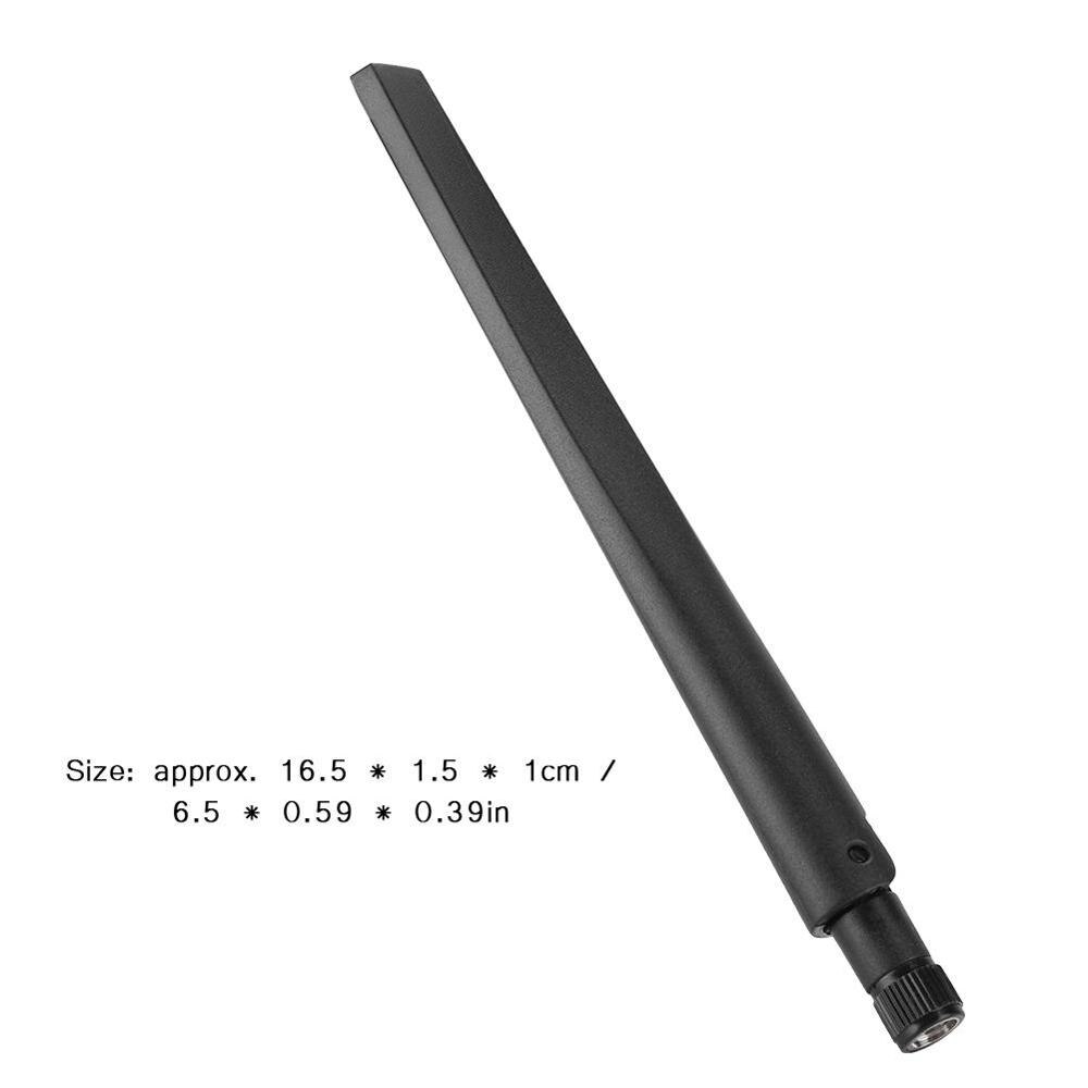 3 st/paket wifi router sma gränssnitt omni antenn trådlöst nätverkskort antenn extern 5 dbi 2.4g/5g dual-band wifi antenn
