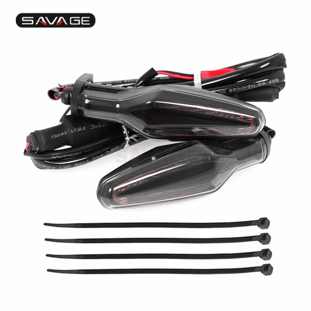 For STREET Triple 675 675 R , 765 RS 765S 765R 1050RS 1200RS Daytona Flashing LED Indicator Light Turn Signals
