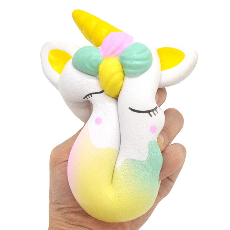 Unicorn Squishies Slow Rising Jumbo Kid Toys Animal Squishy Slow Rising Phone Straps Sweet Scented Bread Cake Toy
