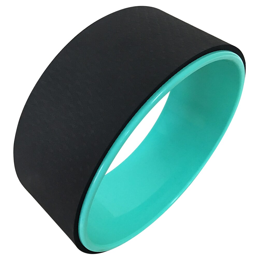 Yoga Pilates Kreis Yoga Rad Dharma Yoga Pose Rad 12,5 x5in Yoga Kreis Ring Starke Rolle Zurück Bahre Gleichgewicht Zubehör: Schwarz