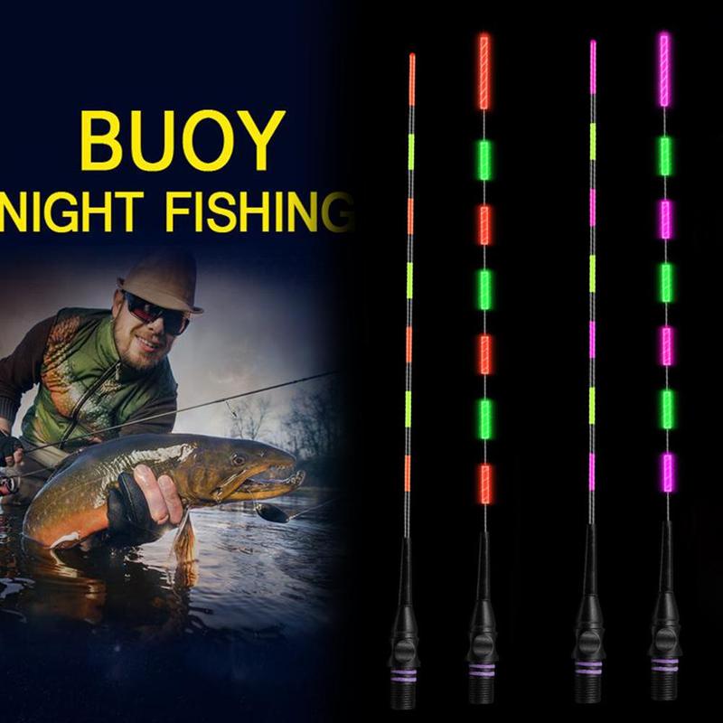 Flotador inteligente LED de pesca nocturna superbrillante, herramientas luminosas, flotadores electrónicos sensibles, accesorios de boya, Ultra pesca, Ou E4T1