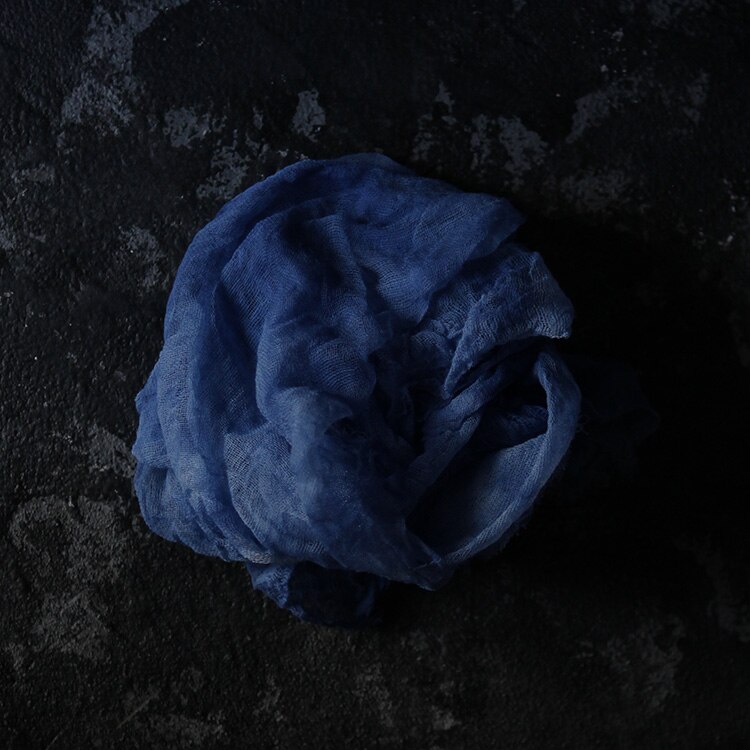 Ins fotografering baggrunde stof blød gaze til øl drikke frugt mad foto baggrund fotografi gør-det-selv-skydning lave scenerekvisitter: Kongeblå